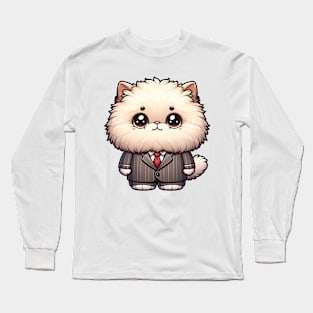 Mr. Fluffins Goes To Washington Long Sleeve T-Shirt